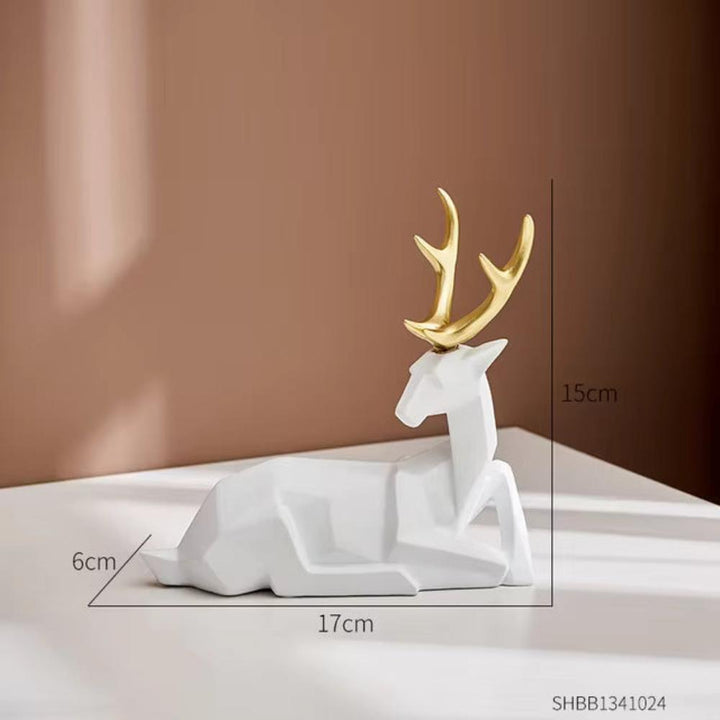 Figur Hirsch geometrisch