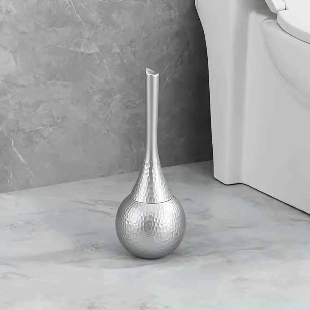 WC-Bürste mit Behälter elegant