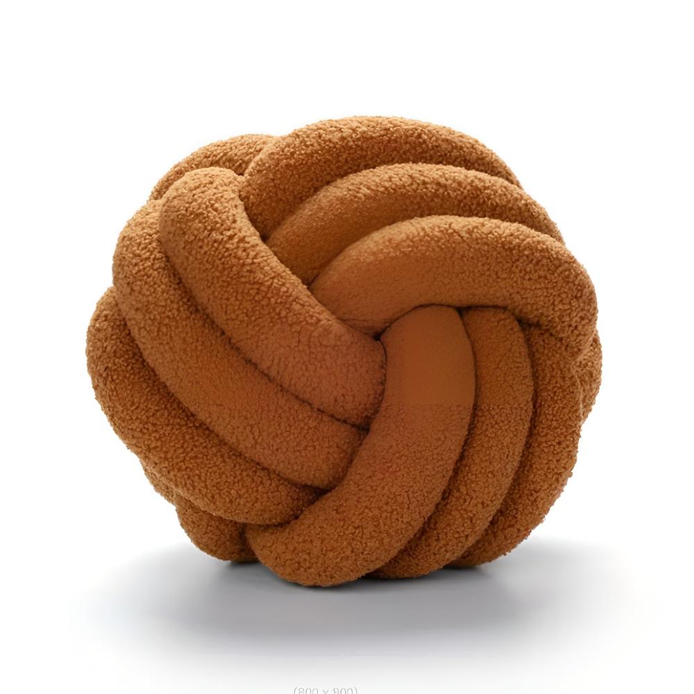 Knotenkissen Bouclé in Blütenform – Ansicht 10