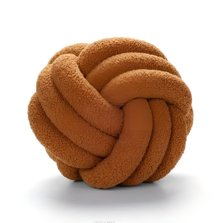 Knotenkissen Bouclé in Blütenform – Ansicht 10