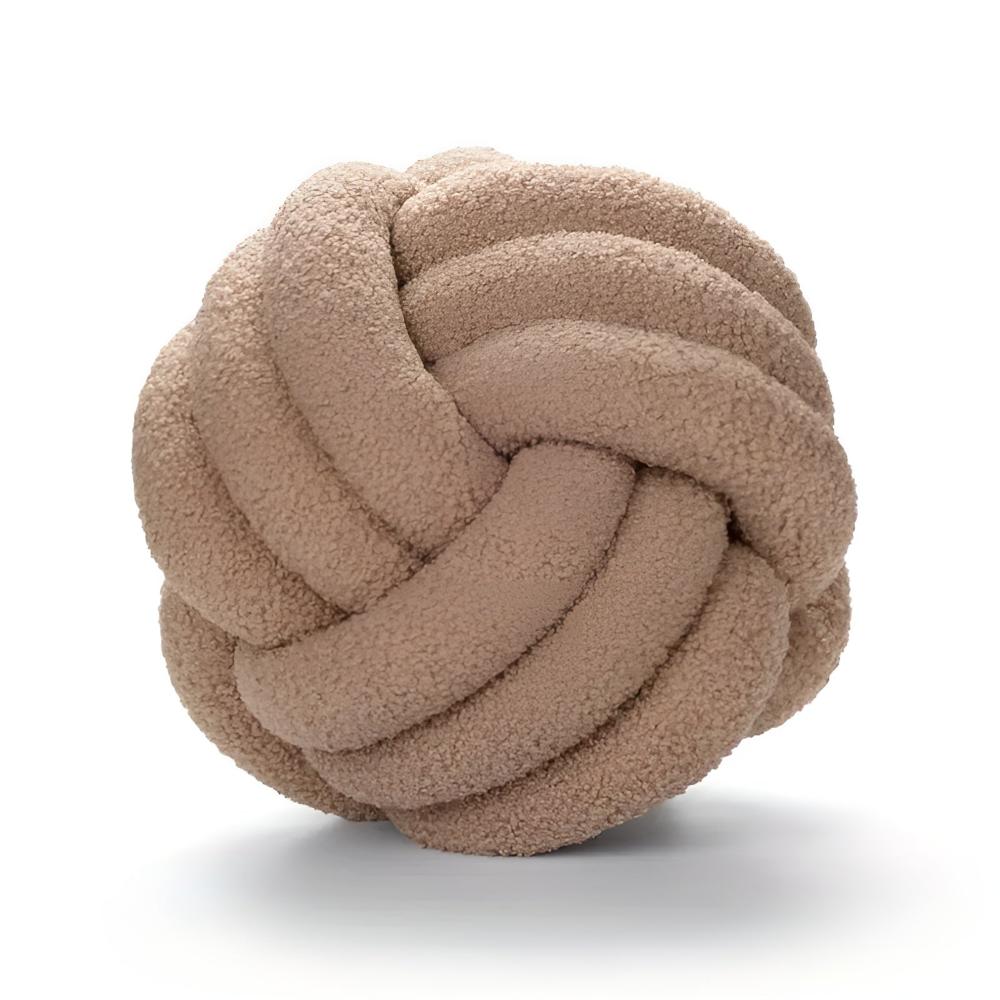 Knotenkissen Bouclé in Blütenform – Ansicht 12