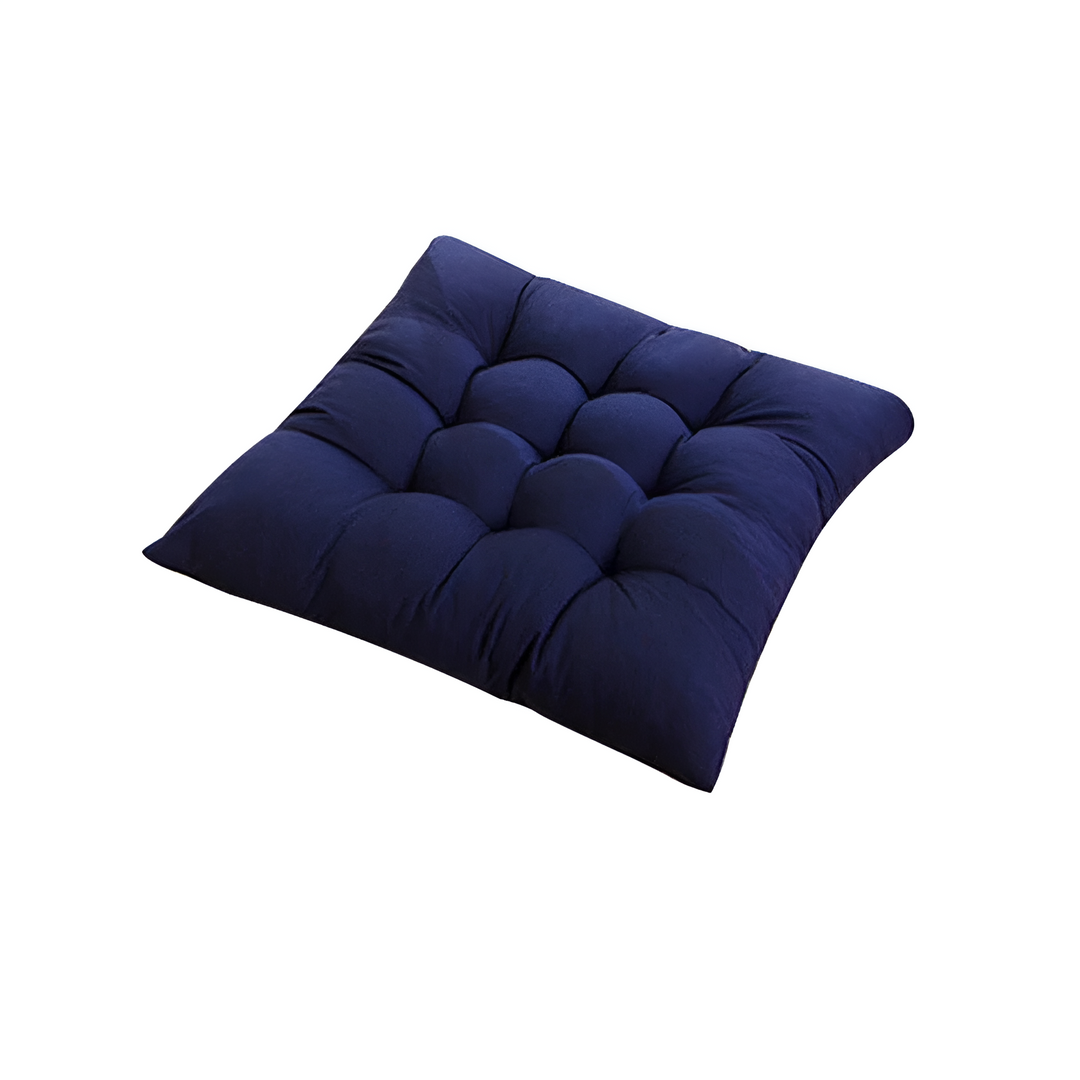 Sitzkissen mit Knopfsteppung 40x40 cm