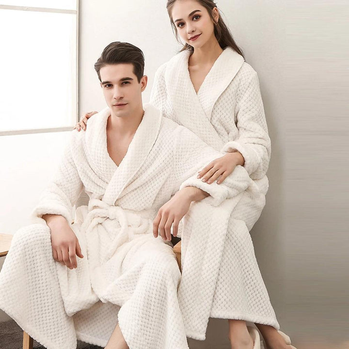 Bademantel Fleece unisex