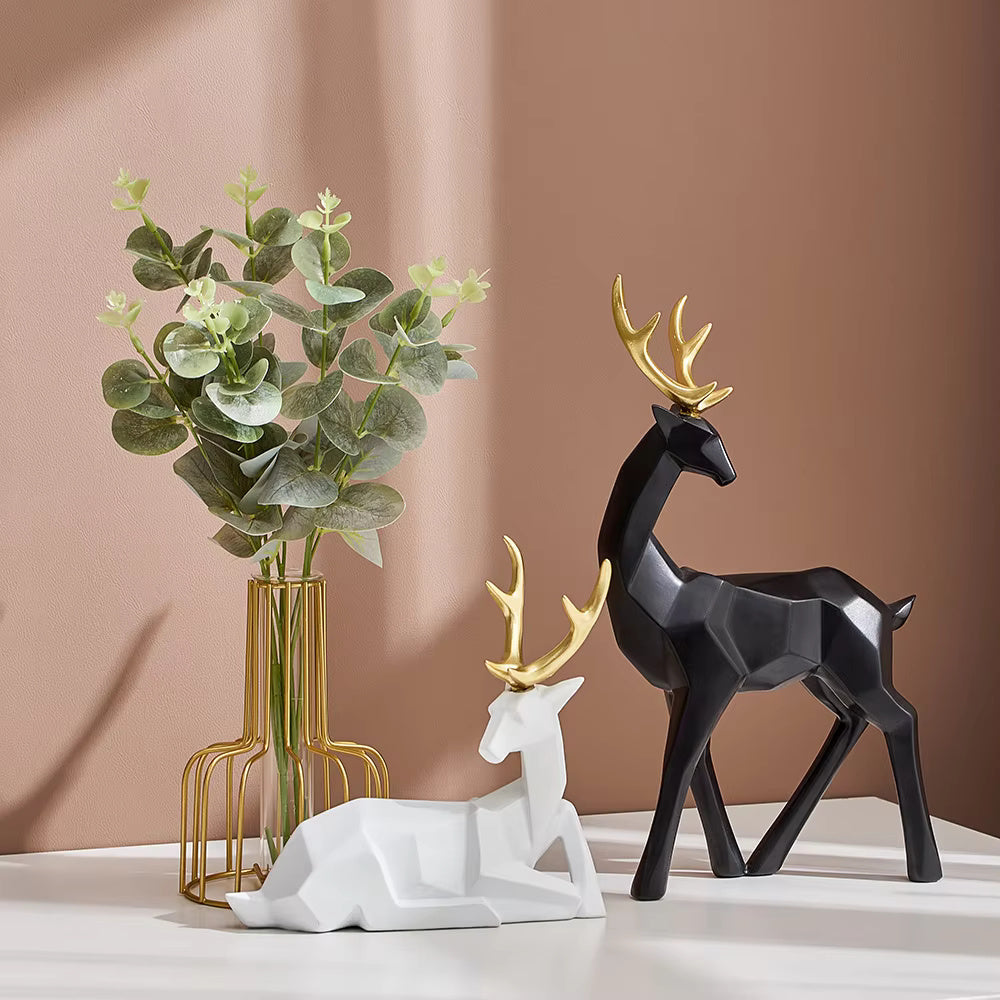 Figur Hirsch geometrisch