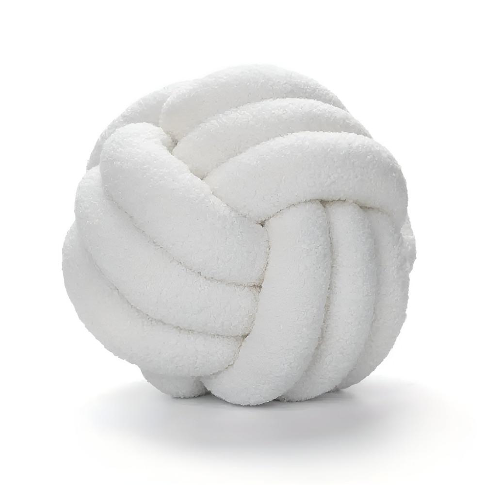 Knotenkissen Bouclé in Blütenform – Ansicht 03