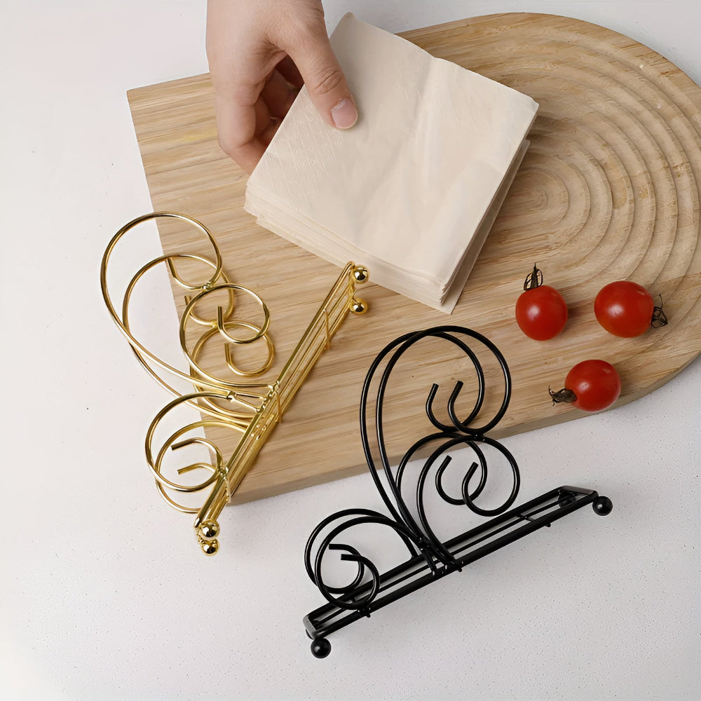 Serviettenhalter Gusseisen Spiralform