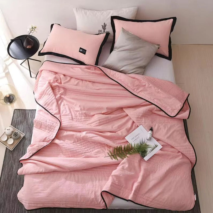 Kühlende Sommerdecke aus Bambusfaser