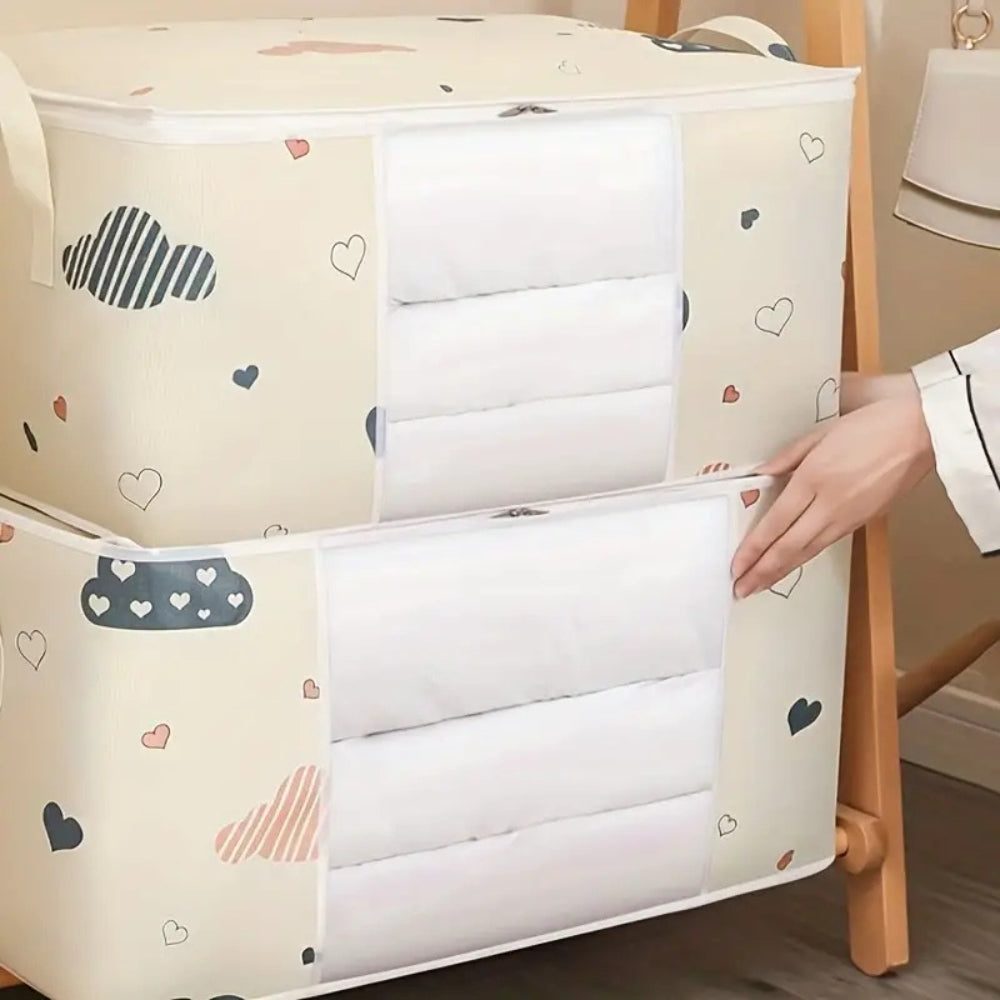 Aufbewahrungstasche Kinderzimmer Baumwolle-Polyester