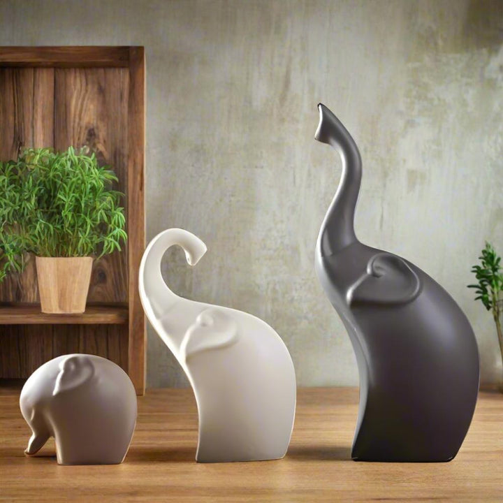 Skulptur Elefant durchbrochen