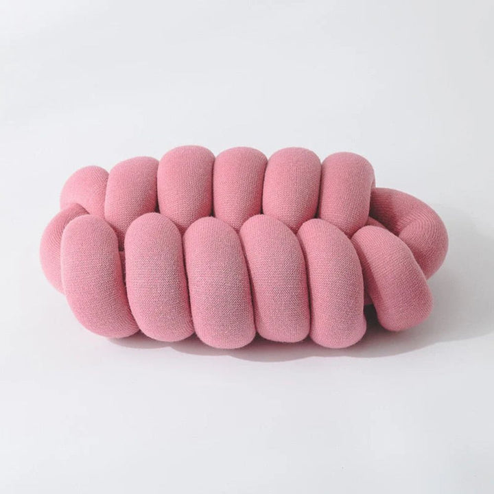 Elliptisches Knotenkissen 45 x 25 x 15 cm
