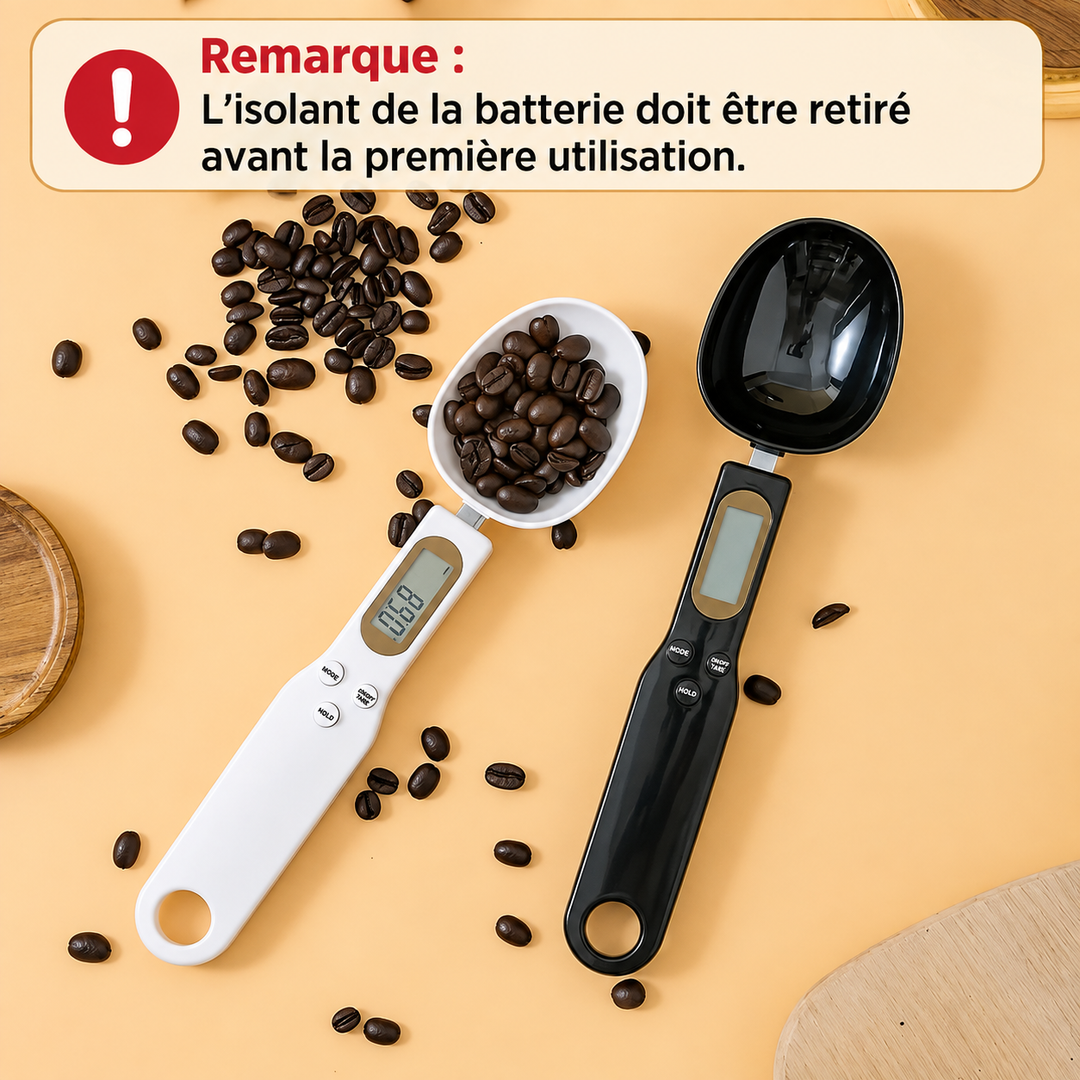 Cuillère-balance numérique 500 g