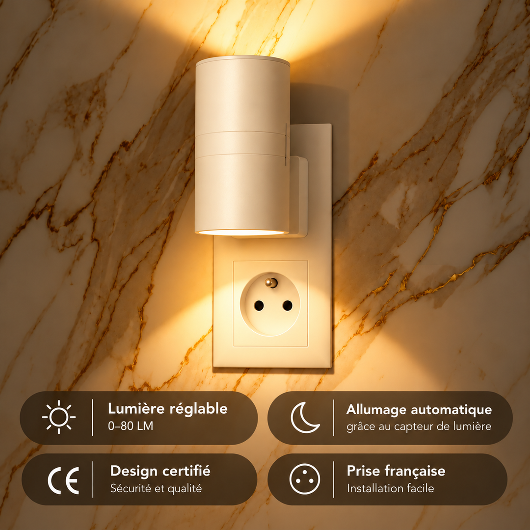 Lunéa™ | Skandinavische Design-Nachtleuchte.