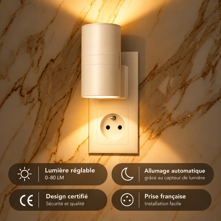 Lunéa™ | Skandinavische Design-Nachtleuchte.