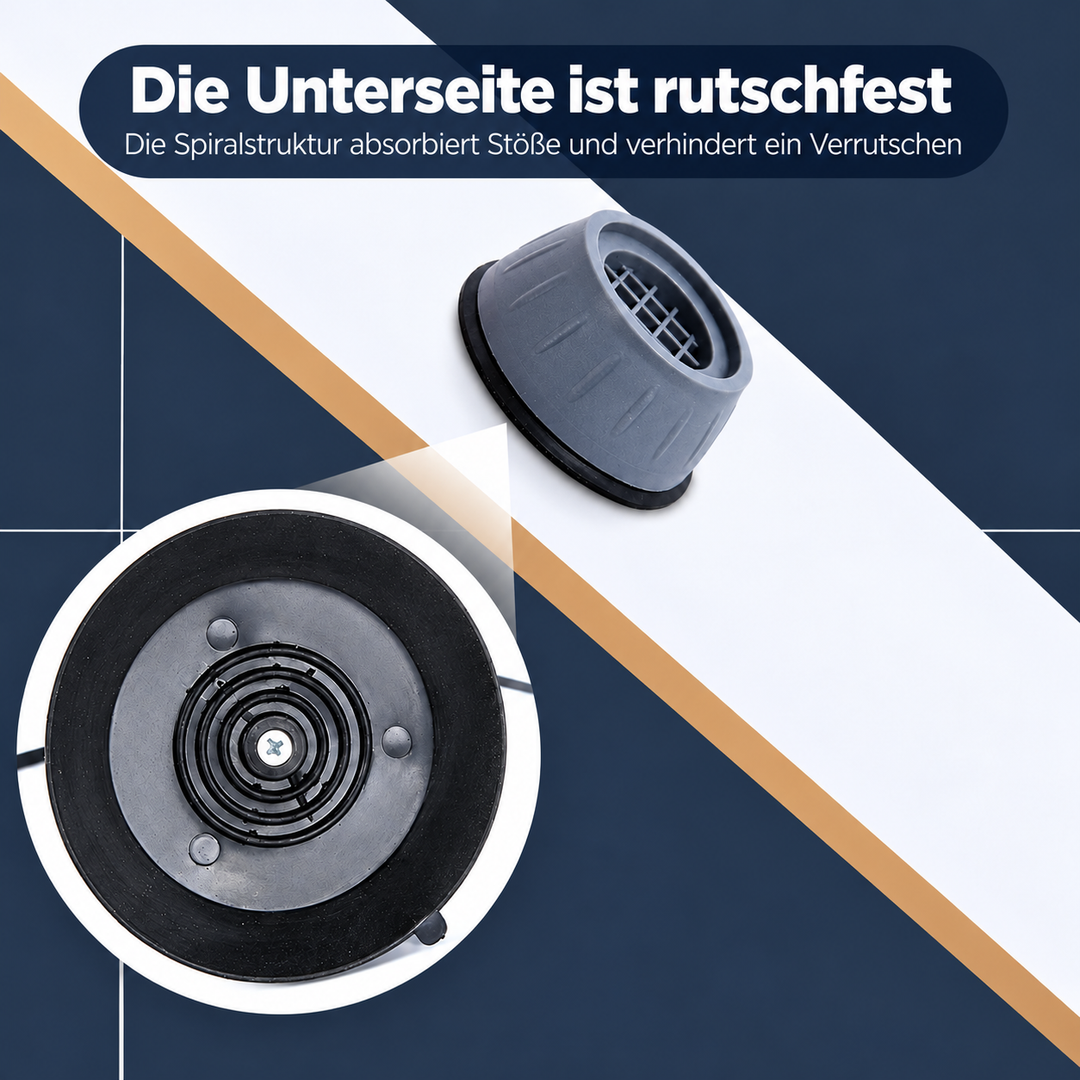 Antivibrationspads für Waschmaschinen, 4er-Set
