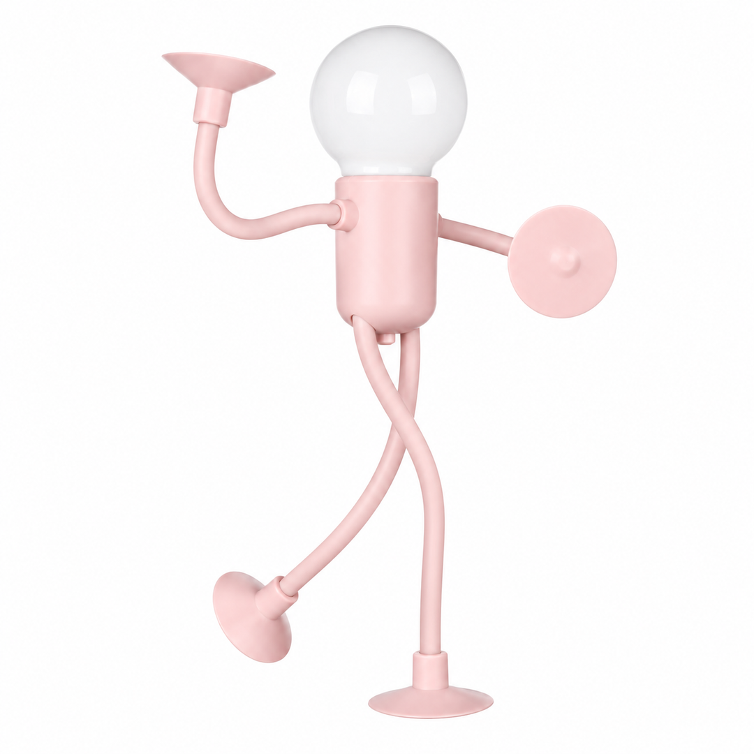 BendyBuddy™ | Flexible LED-Lampe mit Saugnäpfen – Kreatives Licht, das sich überall anpasst