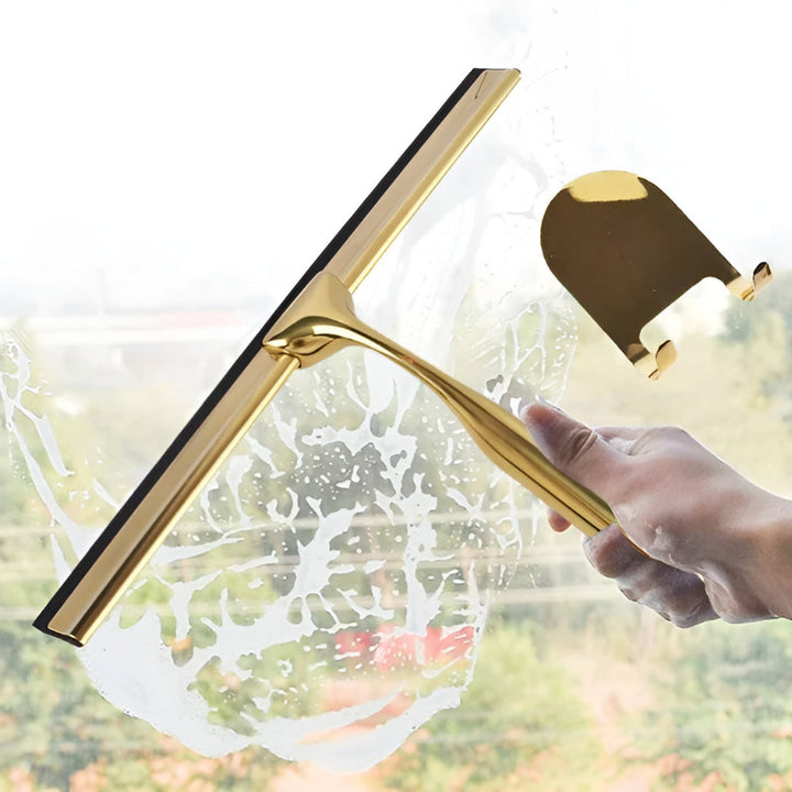 Abzieher Edelstahl goldfarben