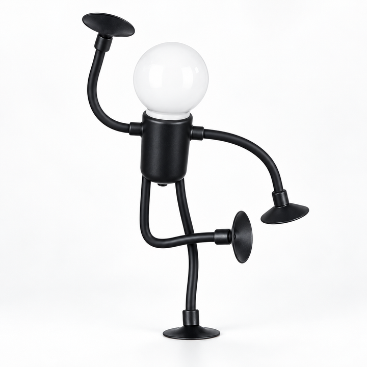 BendyBuddy™ | Flexible LED-Lampe mit Saugnäpfen – Kreatives Licht, das sich überall anpasst