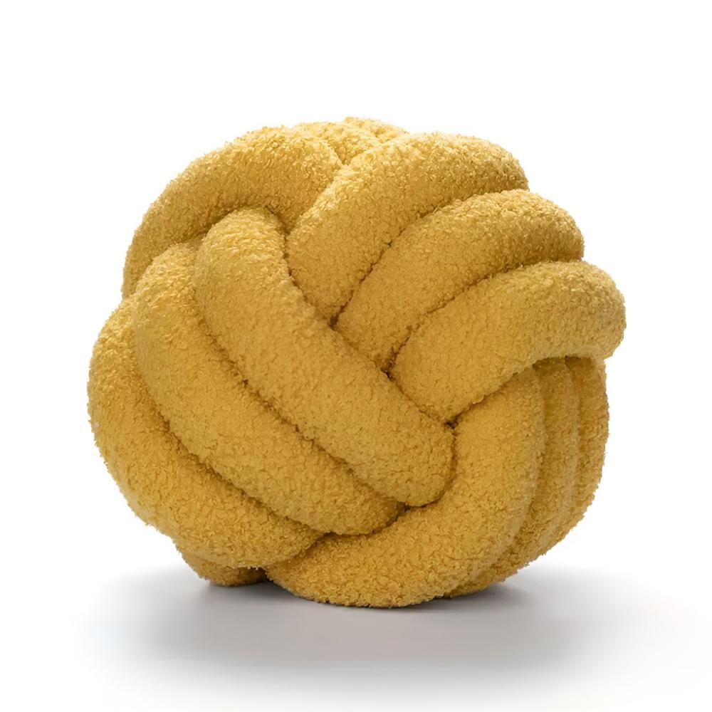 Knotenkissen Bouclé in Blütenform – Ansicht 06