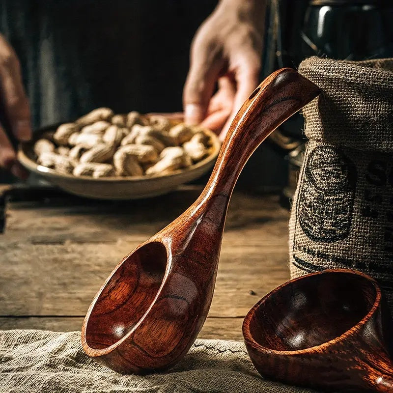 Schöpflöffel Holz groß