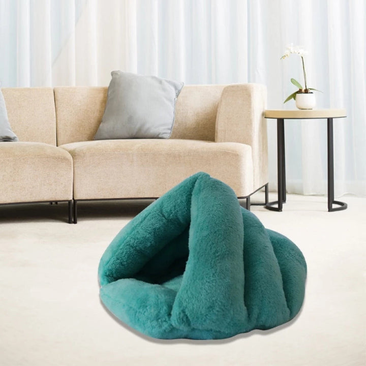 Haustier-Höhlenbett Fleece