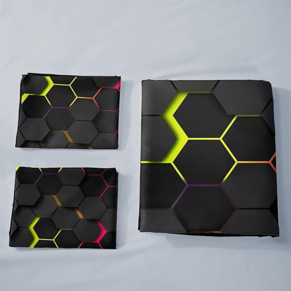 Bettwäsche-Set Prismamuster 3-teilig