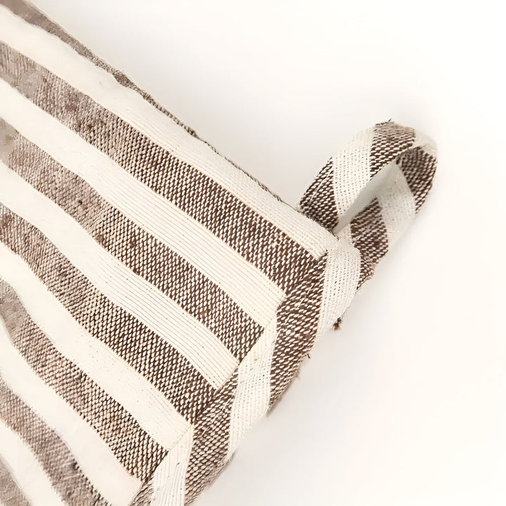 Ofenhandschuh mit Streifen und Silikon-Noppen