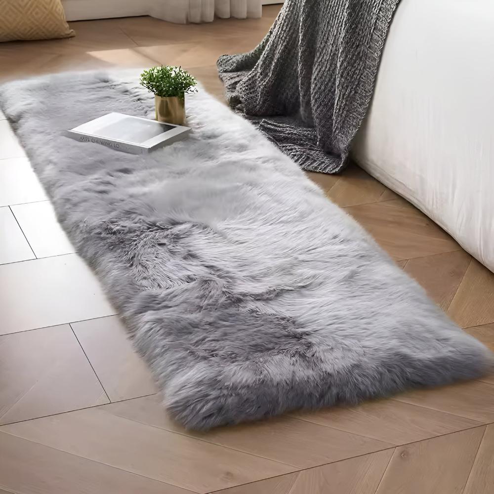 Sofaauflage Kristallsamt mit Antirutsch-Noppen