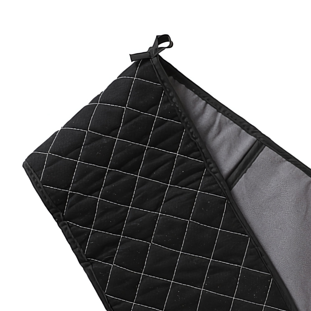 Extra langer, gesteppter Ofenhandschuh