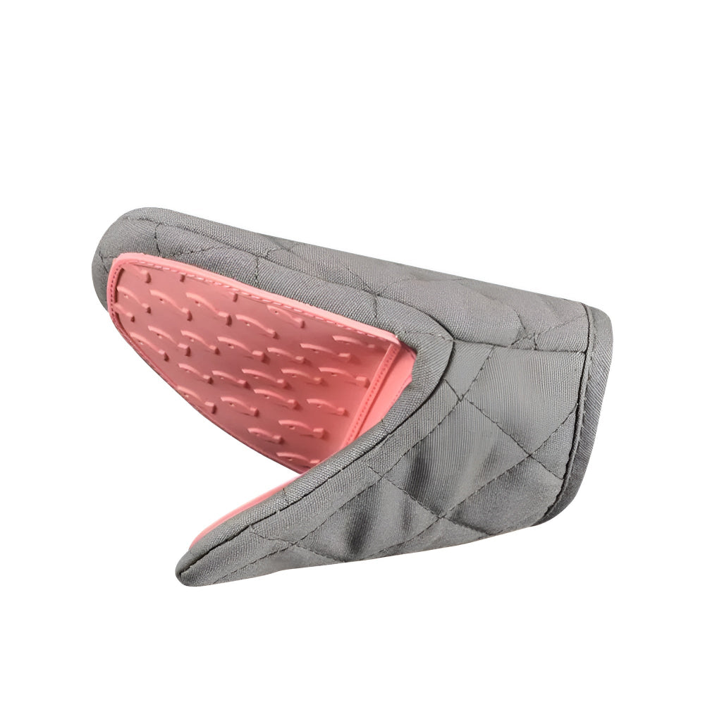 Ofenhandschuhe aus Silikon mit Baumwollfutter