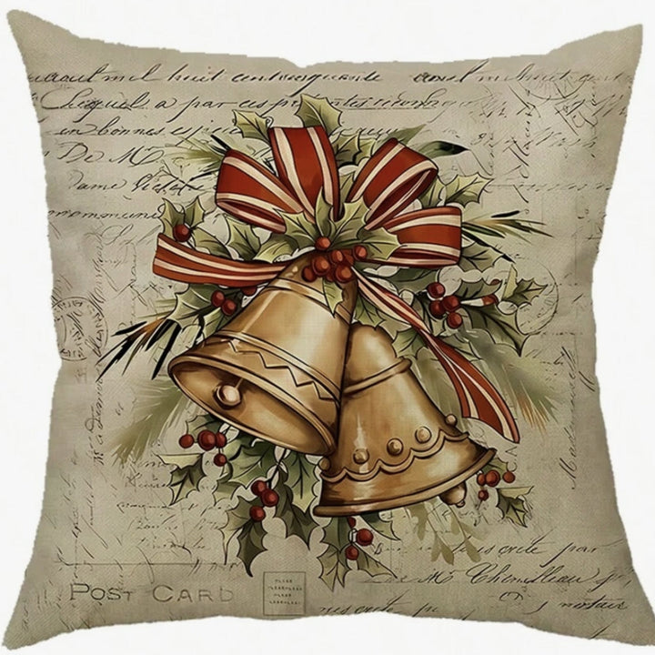 Kissenbezug Weihnachten Landhausstil 45x45 cm