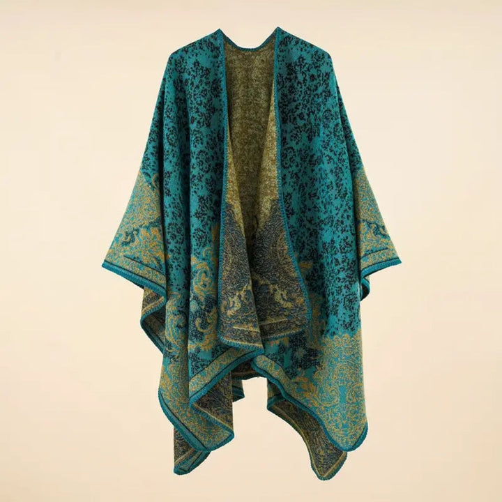 Schaltuch Barockmuster warm