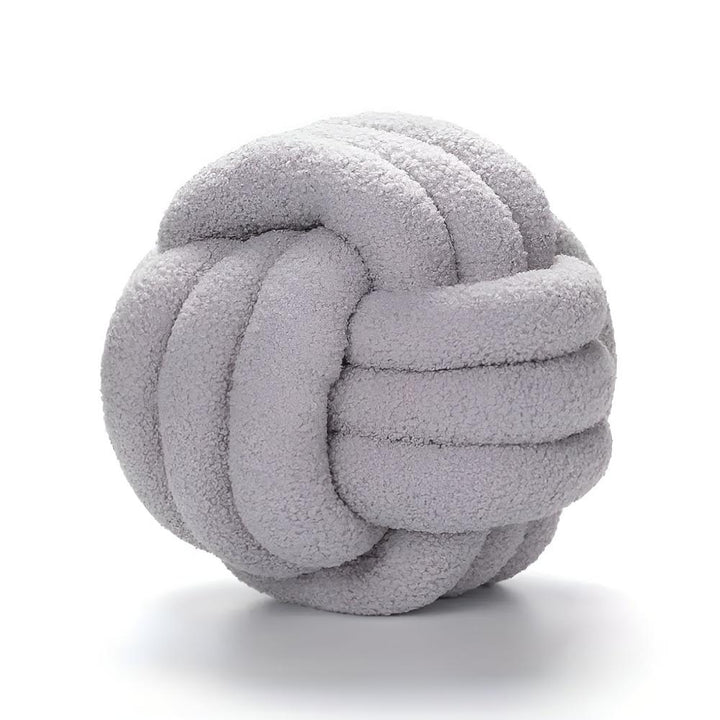 Knotenkissen Bouclé in Blütenform – Ansicht 09