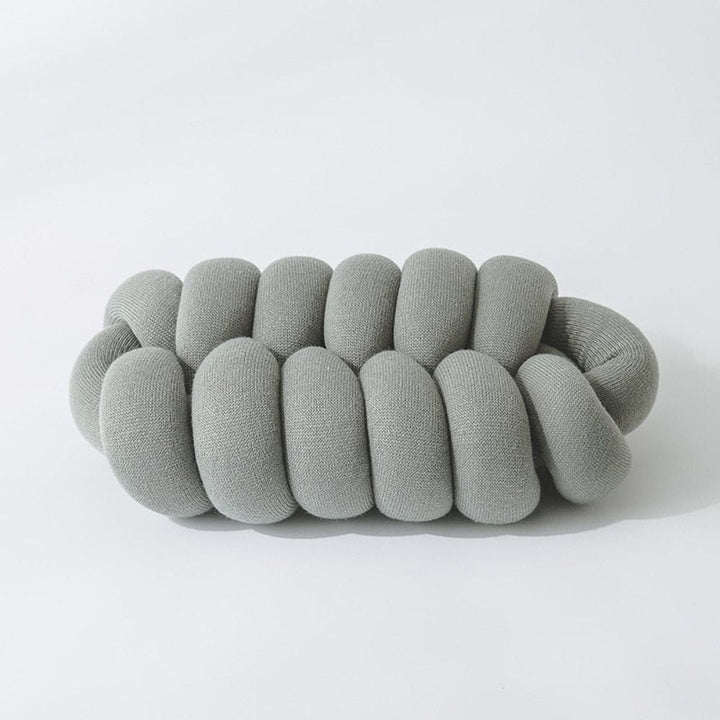 Elliptisches Knotenkissen 45 x 25 x 15 cm