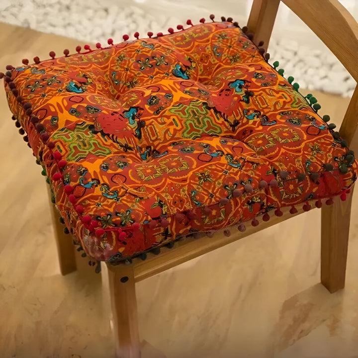 Bodenkissen Boho bestickt – Ansicht 04