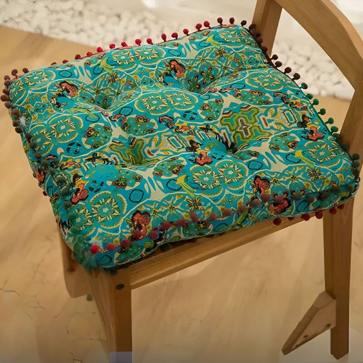 Bodenkissen Boho bestickt – Ansicht 05