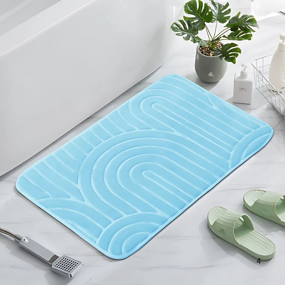 Badematte Bogenmuster weich