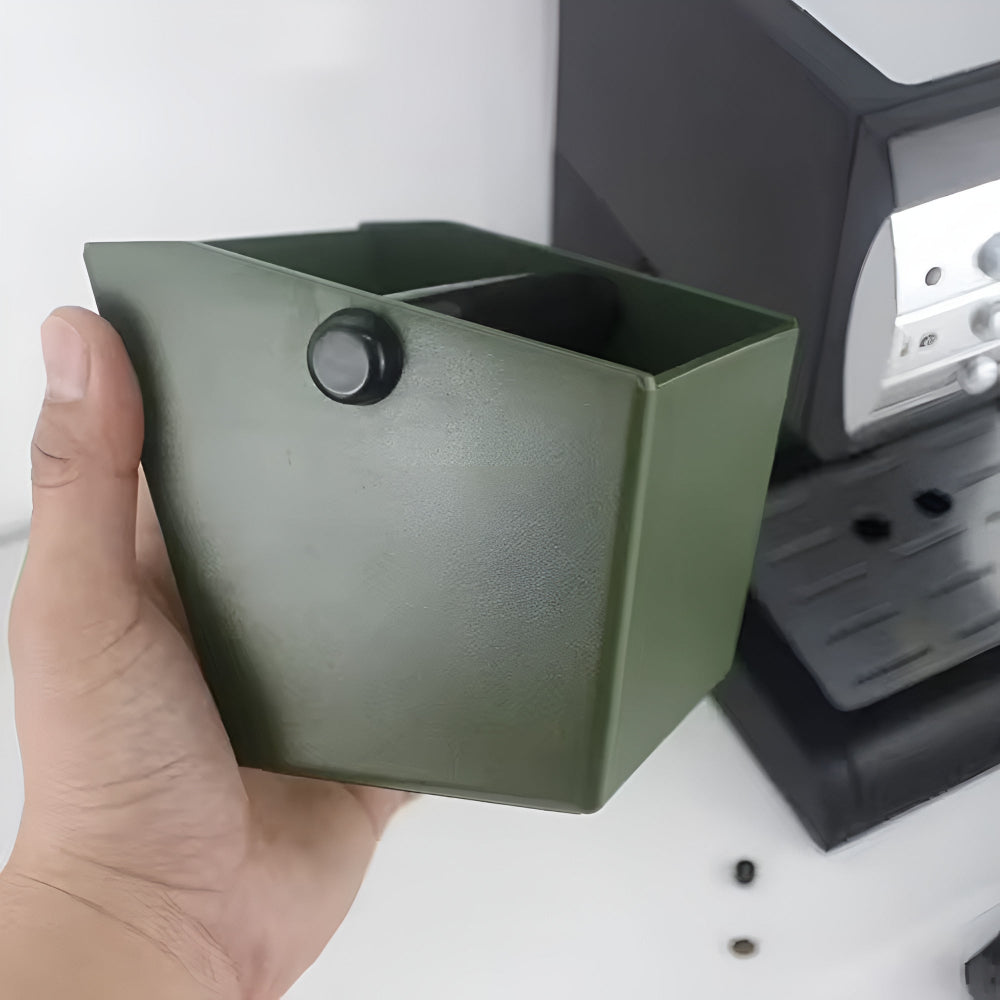 Facettierter Kaffeesatzbehälter aus ABS