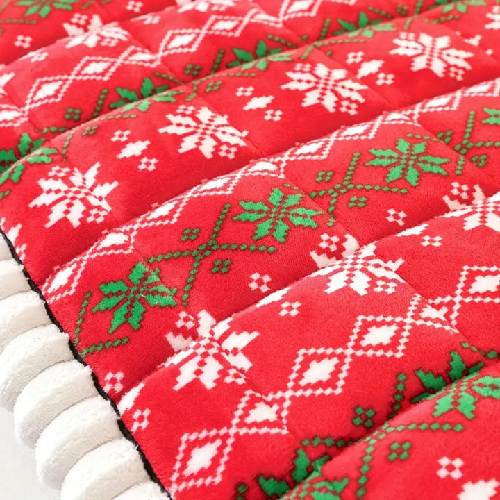 Sofaüberwurf Weihnachten gepolstert