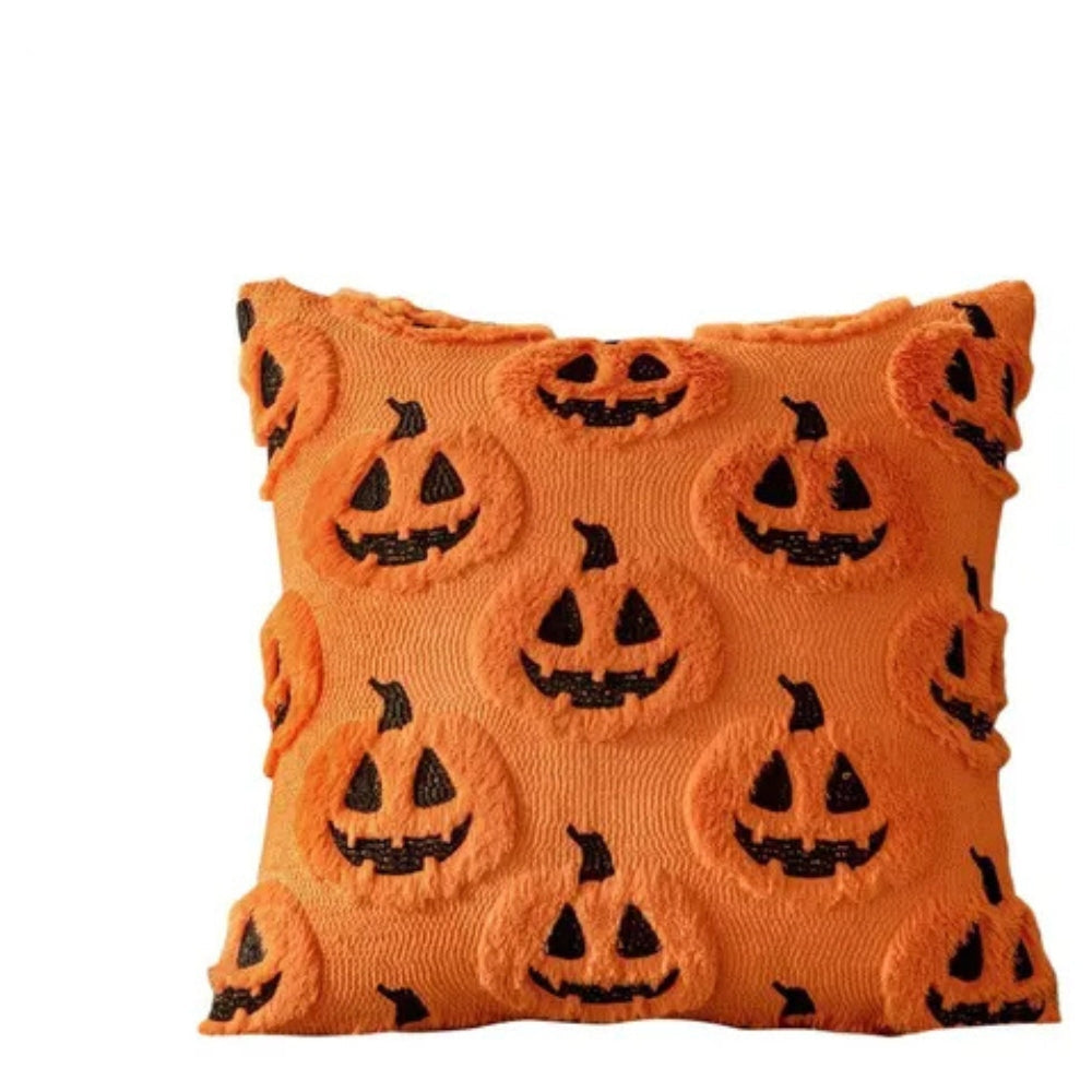 Kissenbezug Halloween Kürbismotiv 45x45 cm