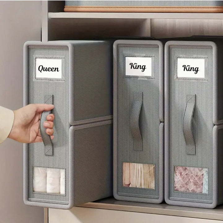 Faltbrett Bettwäsche Organizer