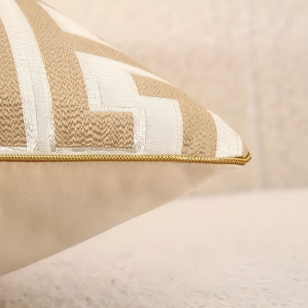 Kissenbezug Jacquard geometrisch 45x45 cm – Ansicht 04