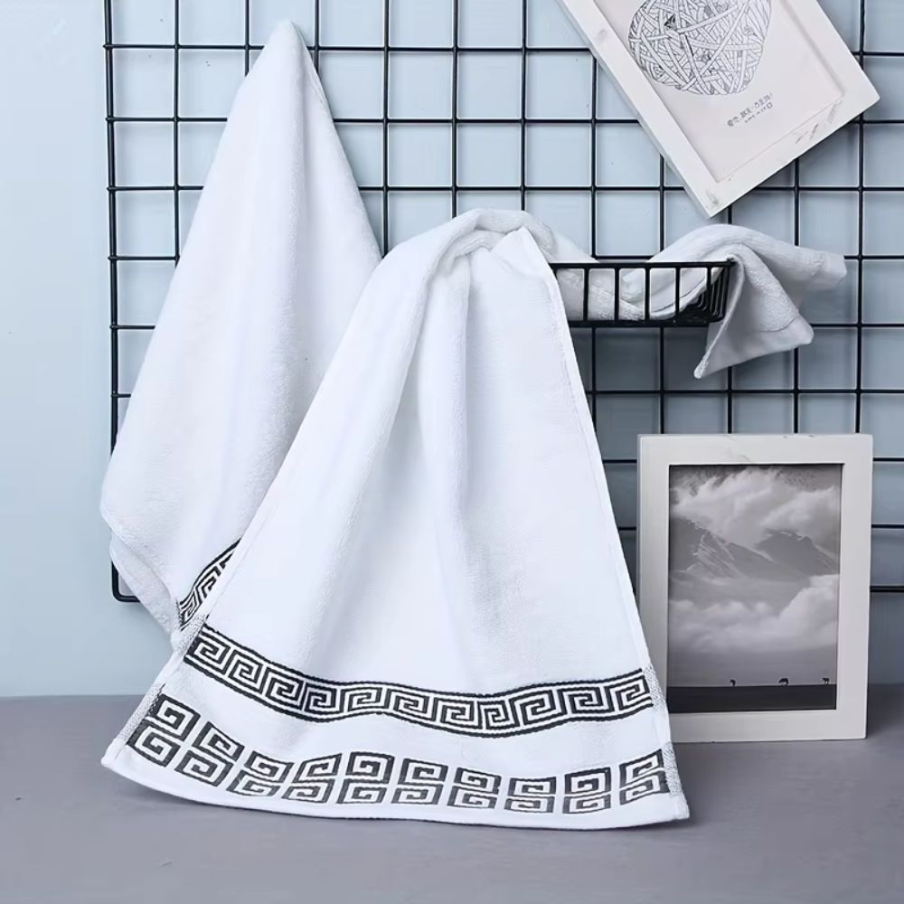 Handtuch-Set Baumwolle Frottee 2-teilig