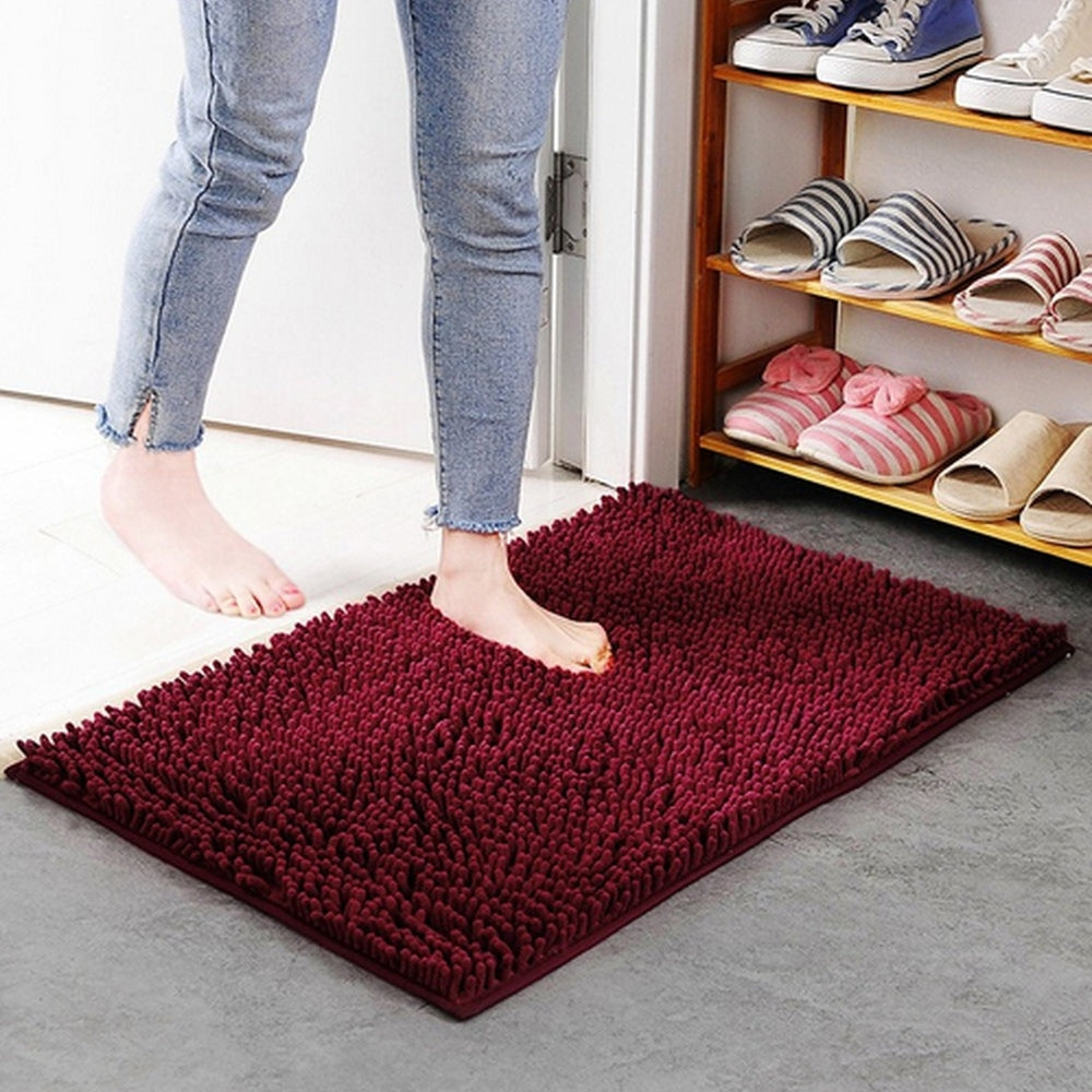 Badematte Chenille uni