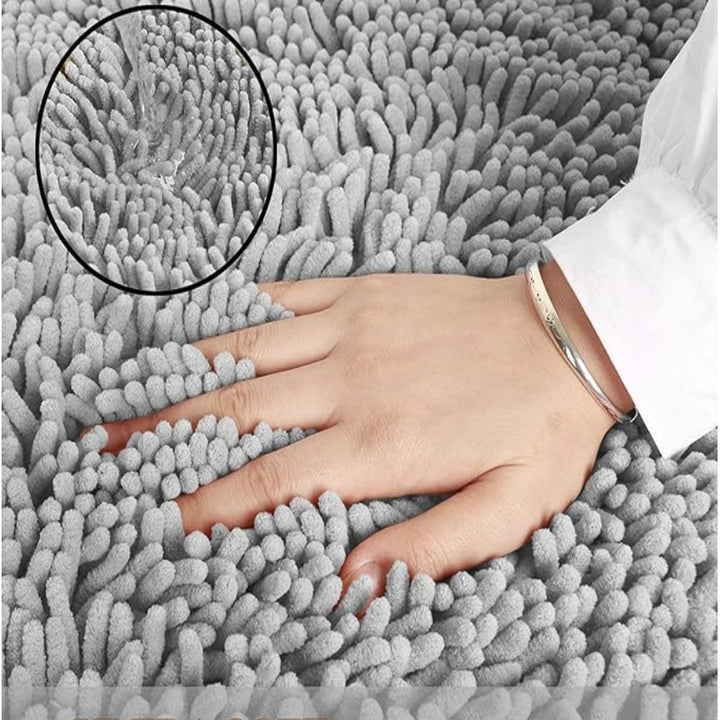 Badematte Chenille uni