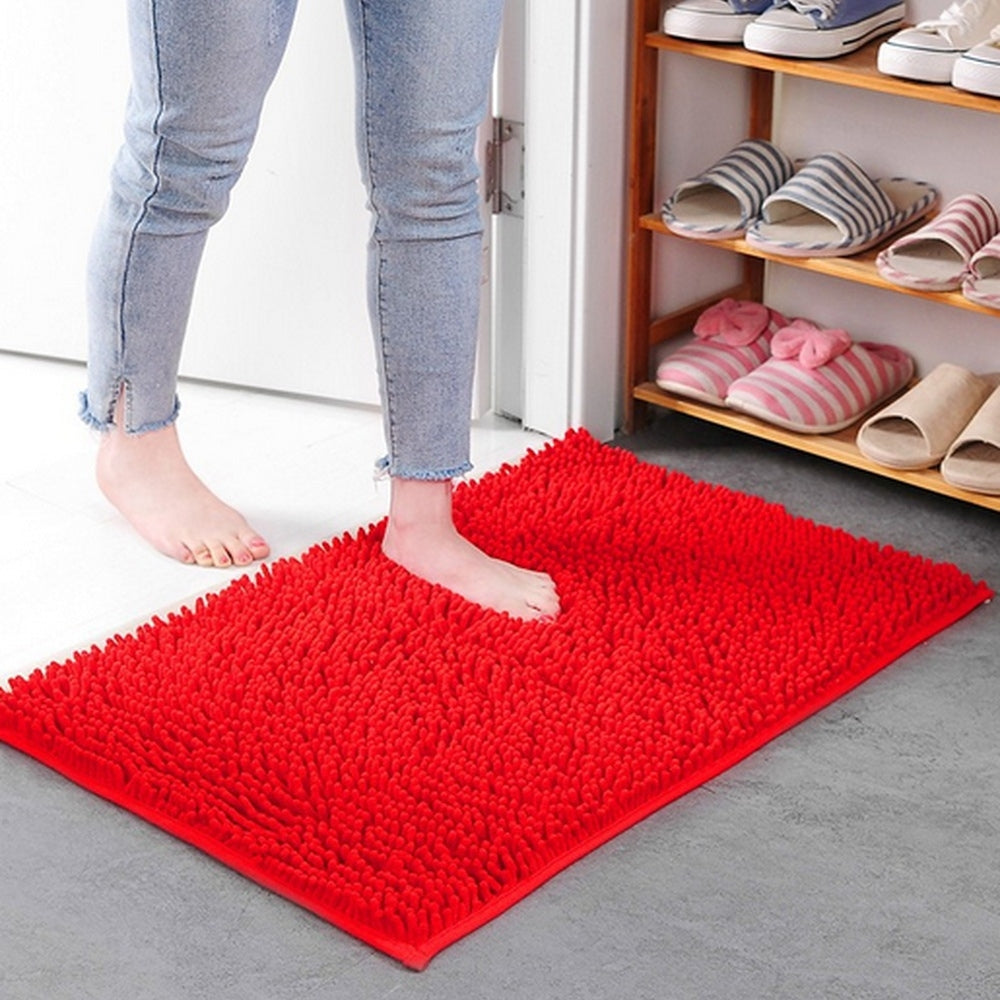 Badematte Chenille uni