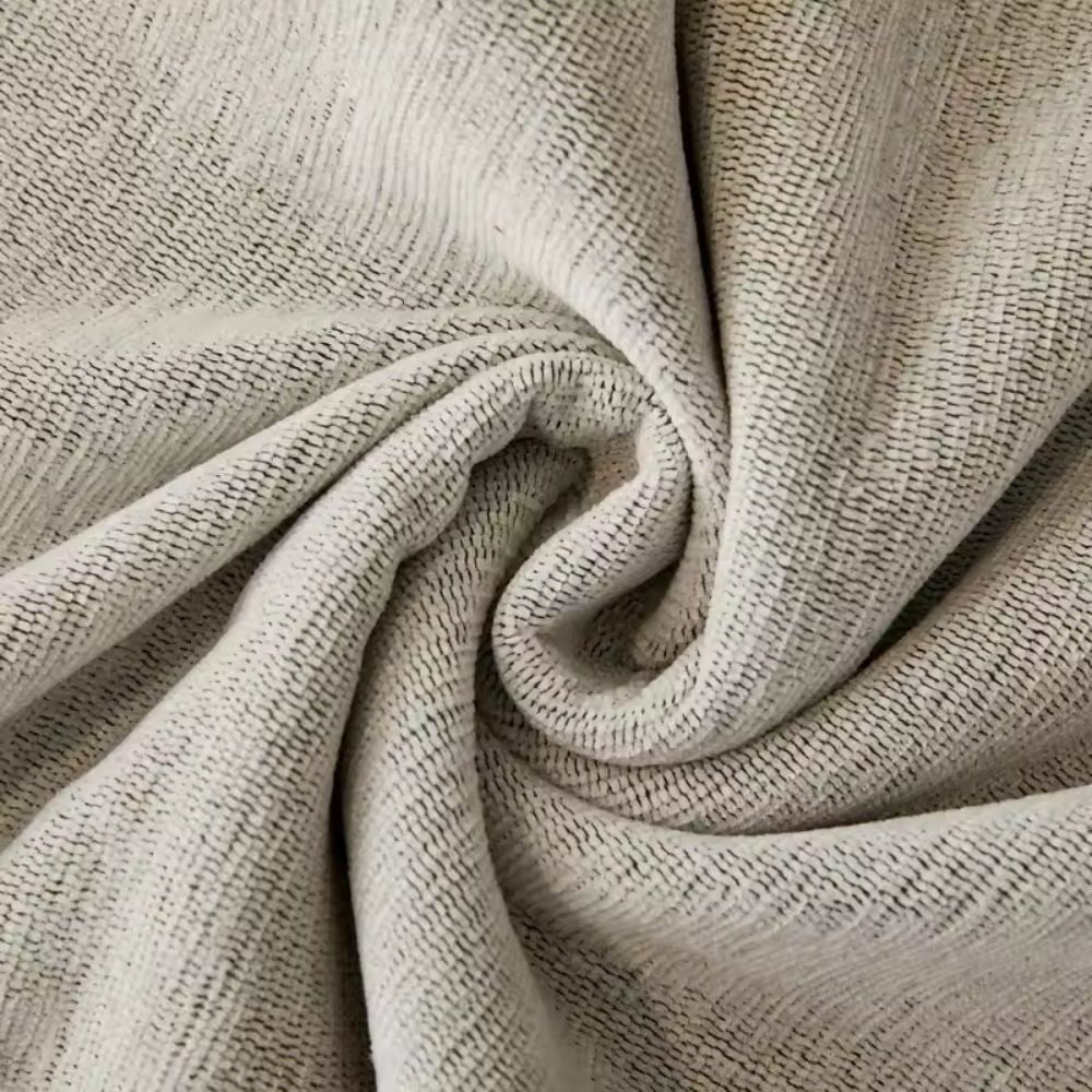 Jeté de canapé en chenille à formes abstraites