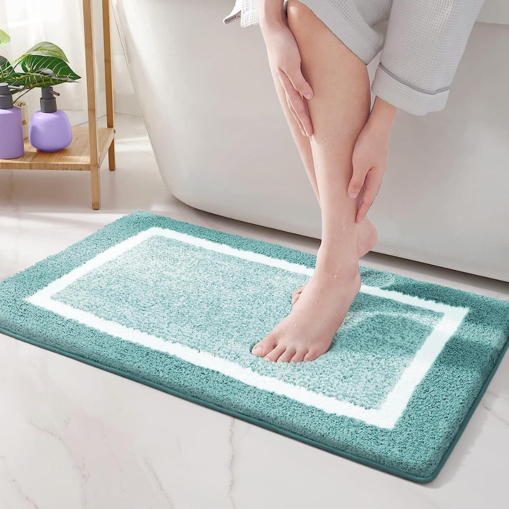 Badematte mit Bordüre modern