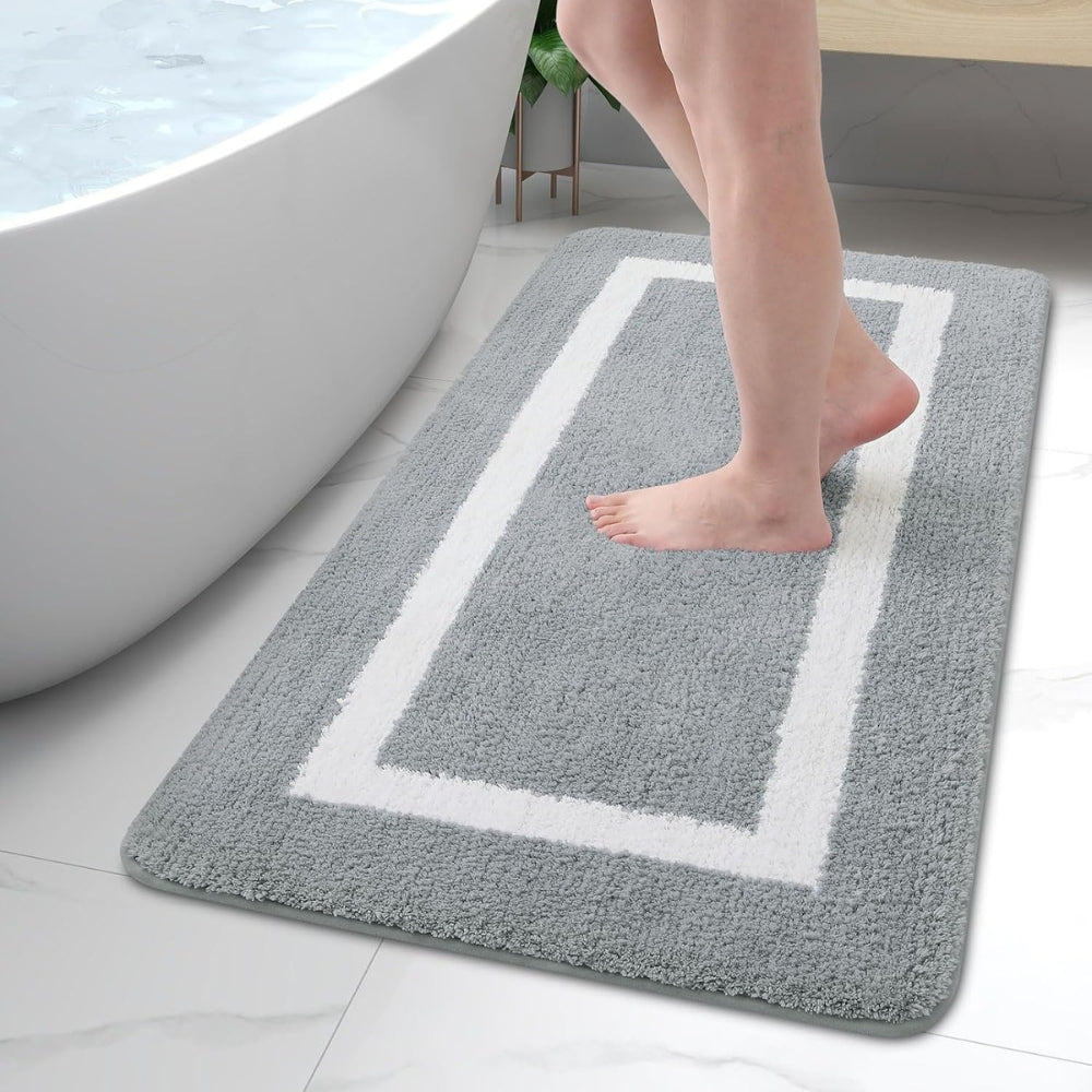 Badematte mit Bordüre modern