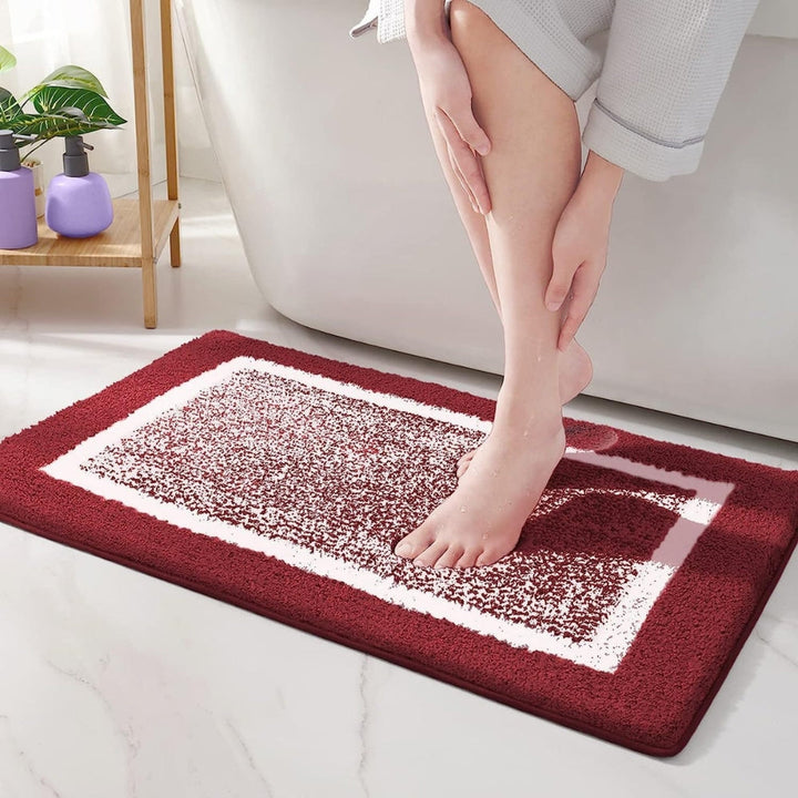 Badematte mit Bordüre modern