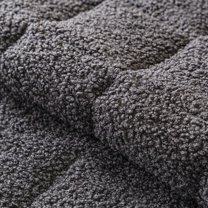 Sofaüberwurf Bouclé Karostruktur